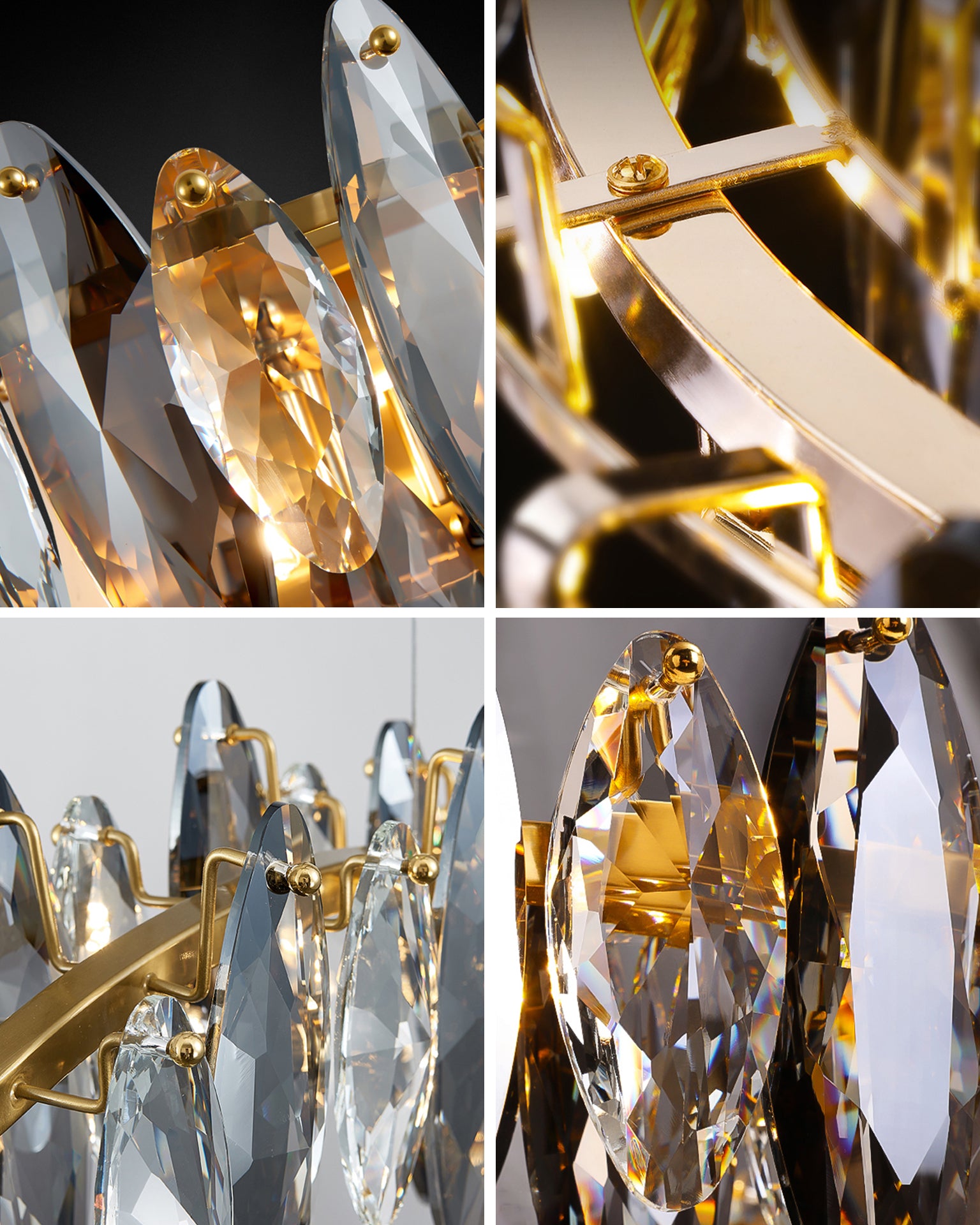 52 Inch Prism Crystal Linear Chandelier - Valencia