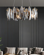 18 Inch Luxury Crystal Ring Chandelier - Valencia