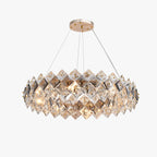 32 Inch Diamond Prism Crystal Chandelier – Liora