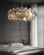 24 Inch Diamond Prism Crystal Chandelier – Liora