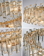 32 Inch Crystal Round Chandelier - Glacia