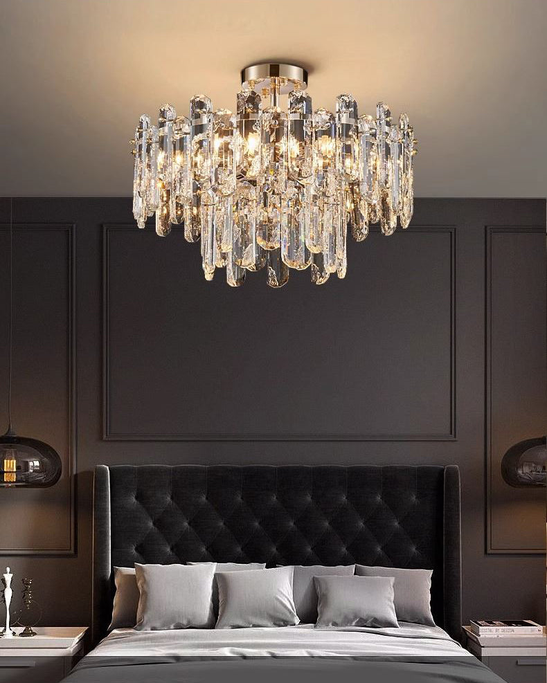 25 Inch Imperial Semi-Flush Chandelier - Astra