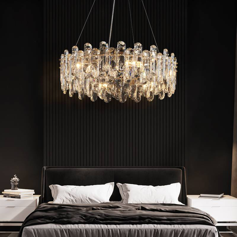 24 Inch Regal Ring Crystal Chandelier - Astra