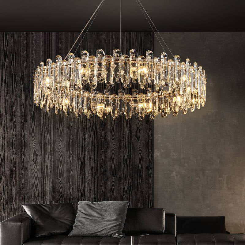 32 Inch Regal Ring Crystal Chandelier - Astra