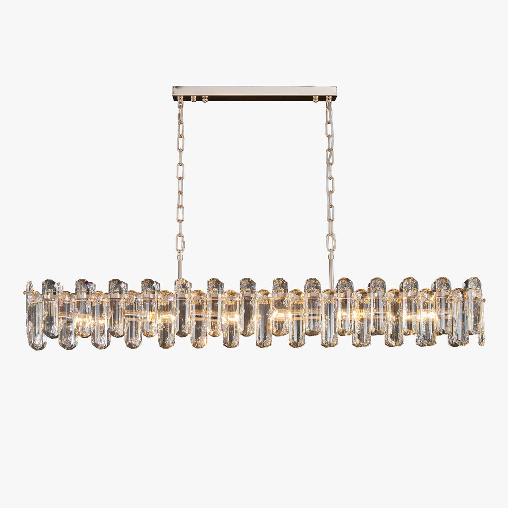 47 Inch Regal Linear Crystal Chandelier - Astra