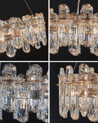 47 Inch Regal Linear Crystal Chandelier - Astra