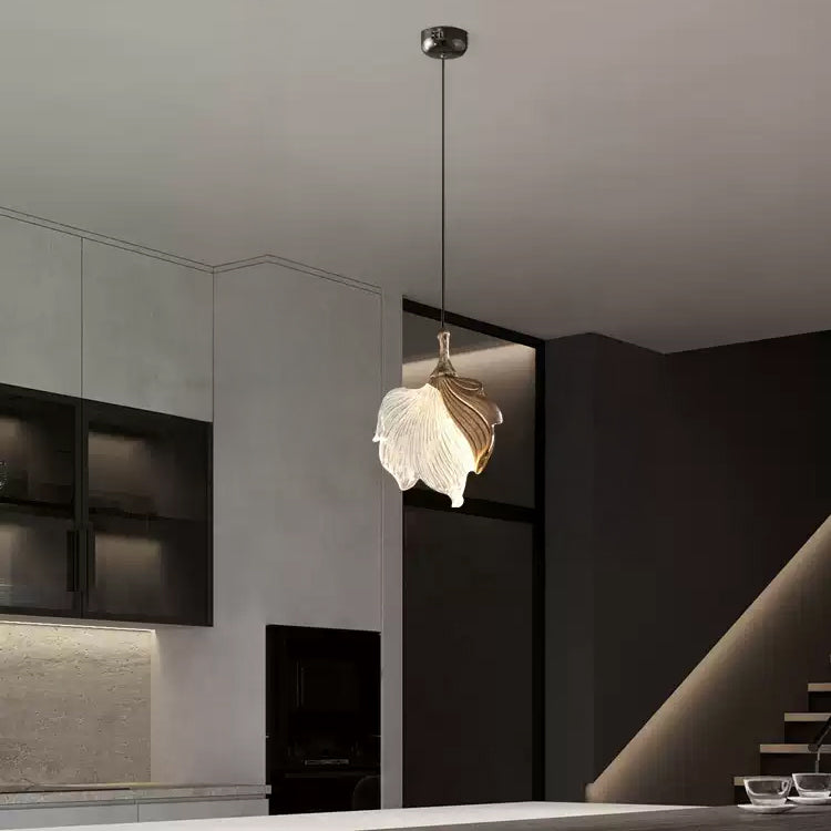 Leaf Acrylic Pendant Light- Flora
