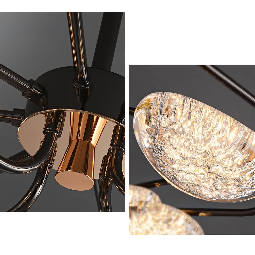 31 Inch irregular Arm Chandelier - Asteria