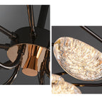 31 Inch irregular Arm Chandelier - Asteria