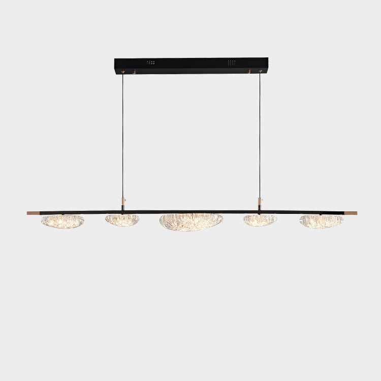 51 Inch irregular Linear Chandelier - Asteria
