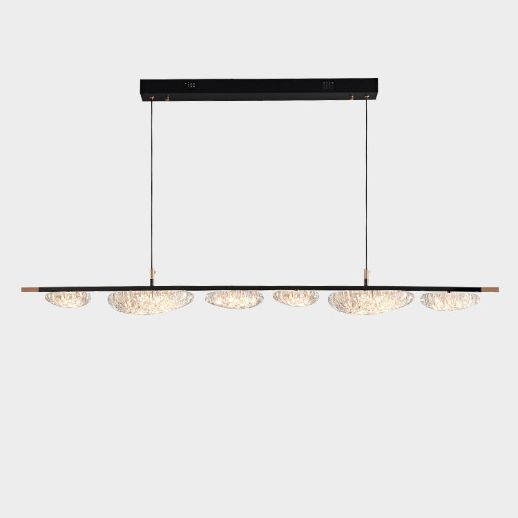 59 Inch irregular Linear Chandelier - Asteria