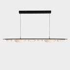 59 Inch irregular Linear Chandelier - Asteria