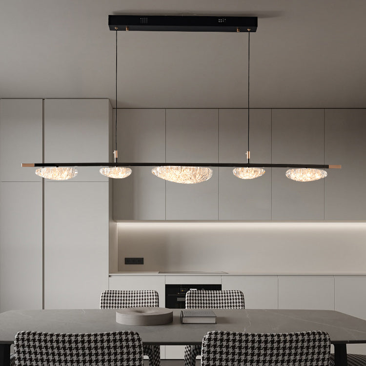 51 Inch irregular Linear Chandelier - Asteria