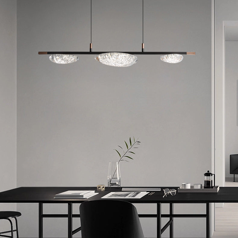 36 Inch irregular Linear Chandelier - Asteria