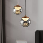 Two Globe Glass Pendant Light - Nova