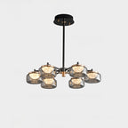 24 Inch Glass Arm Chandelier - Celeste