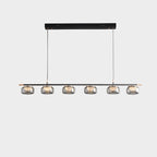 47 Inch Glass Linear Chandelier - Celeste