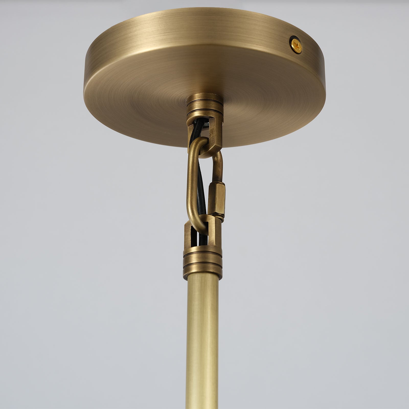 14 Inch Milk Glass Dome Pendant Light - Machinist