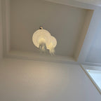 14 Inch Jellyfish Beaded Crystal Chandelier - Luna