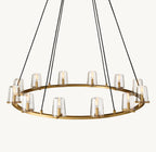 48 Inch Hurricane Candle Ring Chandelier - Pauillac