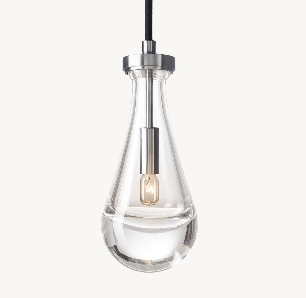 Raindrop Glass Pendant Light – Ava