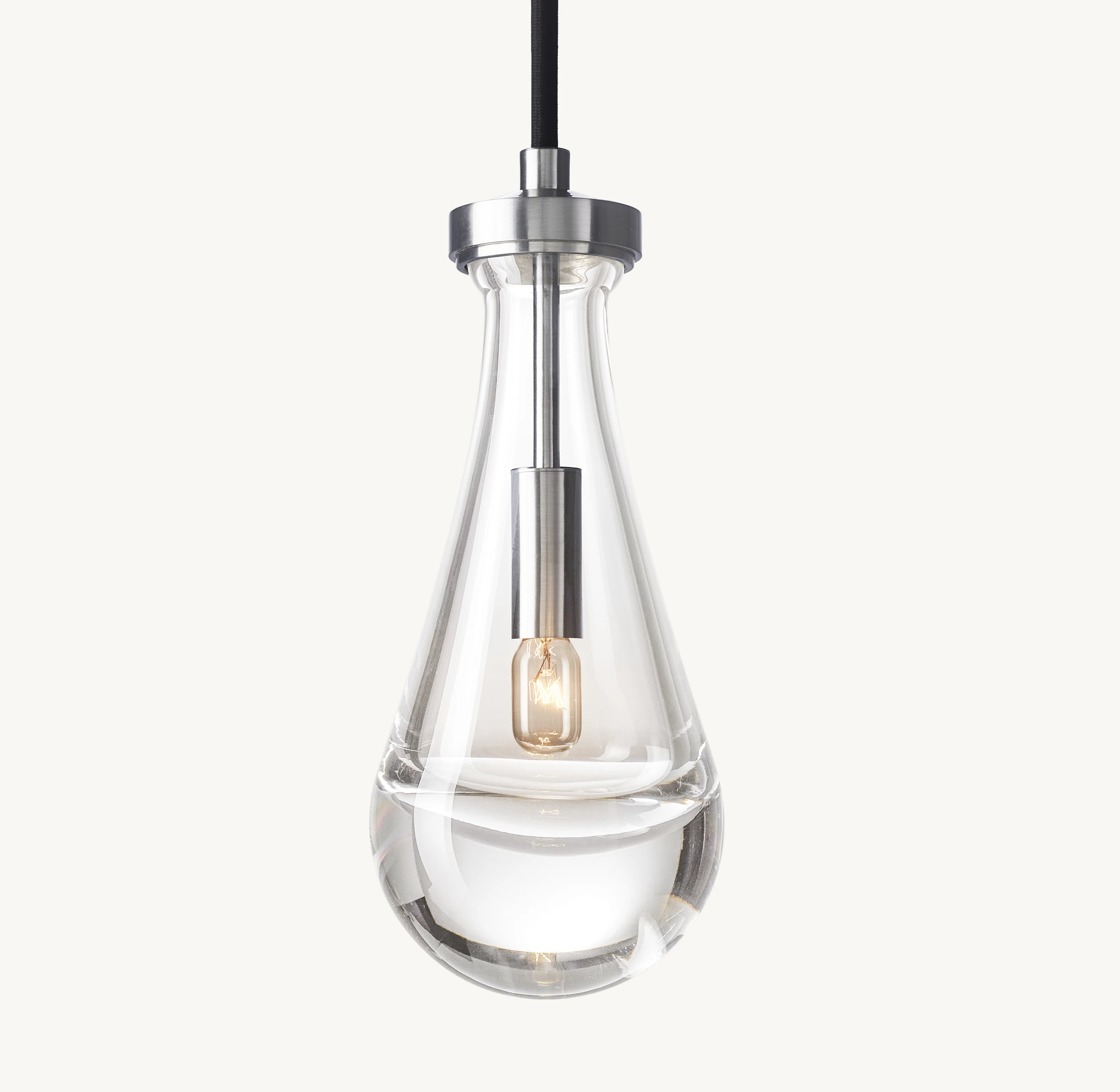 Raindrop Glass Pendant Light – Ava