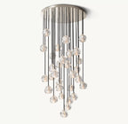 30 Inch Crystal Cluster Chandelier – Boule