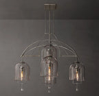 48 Inch Bell Glass Chandelier - Fulcrum