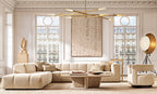 65 Inch Rod Chandelier - Rousseau