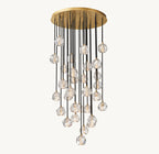 30 Inch Crystal Cluster Chandelier – Boule