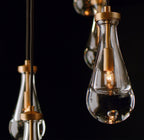 Raindrop Glass Pendant Light – Ava