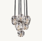 14 Inch Crystal Cluster Chandelier – Boule