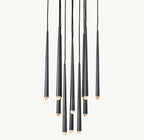 24 Inch Pin Cascading Round Chandelier - Aquitaine