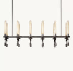 54 Inch Candle Linear Chandelier - Fontanelle