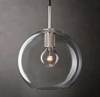 11 Inch Globe Glass Pendant Light - Utilitaire