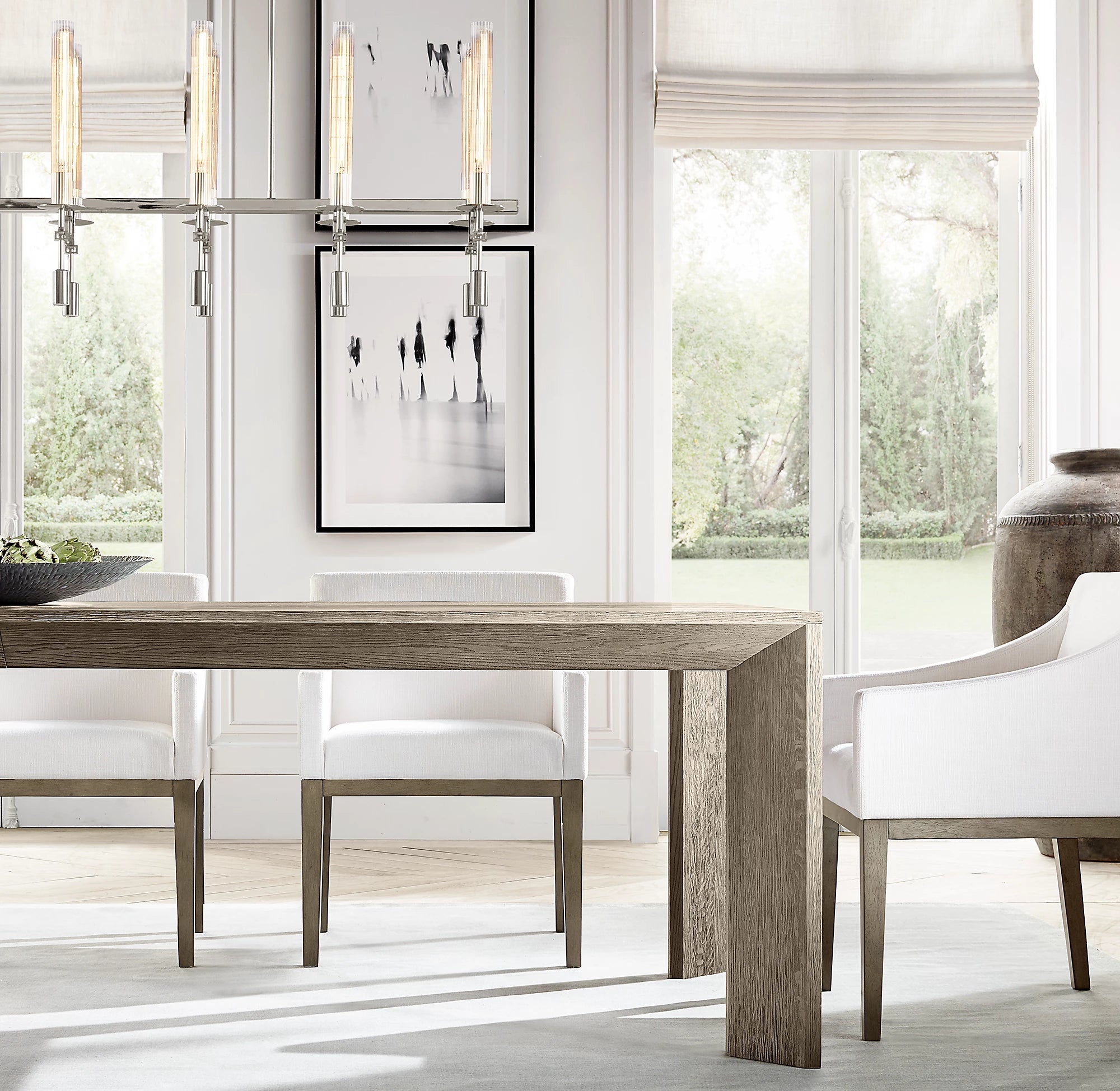 54 Inch Candle Linear Chandelier - Fontanelle