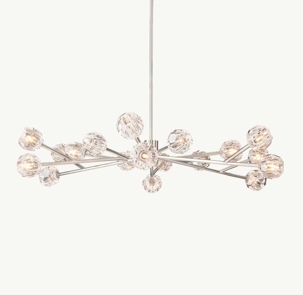 60 Inch Crystal Arm Chandelier – Boule
