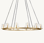 48 Inch Hurricane Candle Ring Chandelier - Pauillac