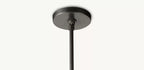8 Inch Cylindrical Glass Pendant Light - Ravelle