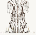 101 Inch Candelabra Crystal Chandelier - Rococo