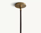 34 Inch Milk Glass Sputnik Globe Chandelier - Bistro