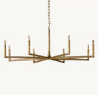 60 Inch Forged Candlestick Chandelier - Thaddeus