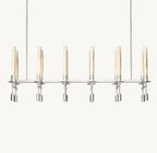 54 Inch Candle Linear Chandelier - Fontanelle