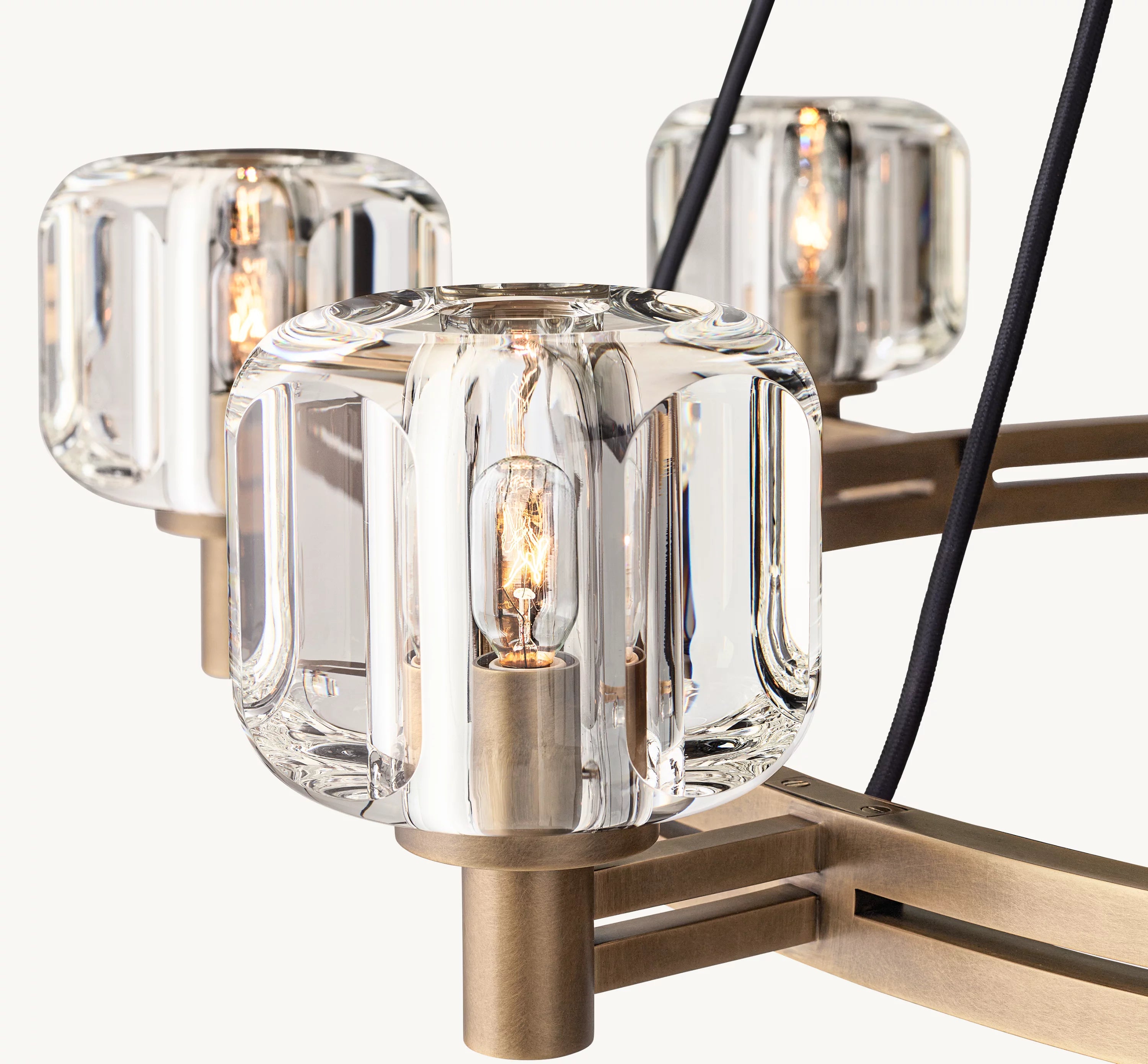 48 Inch Crystal Round Candle Chandelier - Demaret