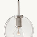 8 Inch Globe Glass Pendant Light - Utilitaire