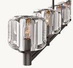72 Inch Crystal Linear Candle Chandelier - Demaret