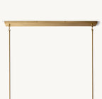 49 Inch Hurricane Candle Linear Chandelier - Pauillac