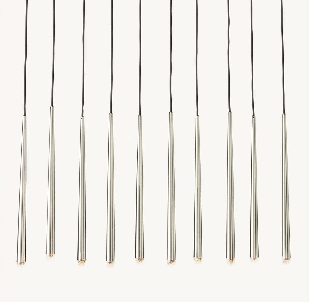 48 Inch Pin Linear Chandelier - Aquitaine