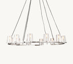 48 Inch Hurricane Candle Ring Chandelier - Pauillac