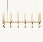 54 Inch Candle Linear Chandelier - Fontanelle